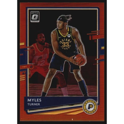 2020-21 Donruss Optic Orange #38 Myles Turner