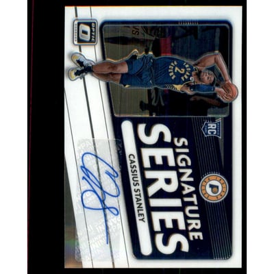 2020-21 Donruss Optic Signature Series #99 Cassius Stanley