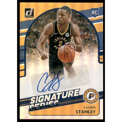 2020-21 Donruss Signature Series #99 Cassius Stanley