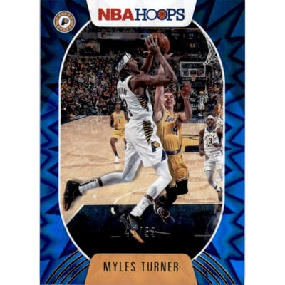 2020-21 Hoops Blue Explosion #199 Myles Turner