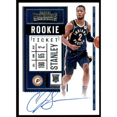2020-21 Panini Contenders Photo Variation Autographs #132 Cassius Stanley AU