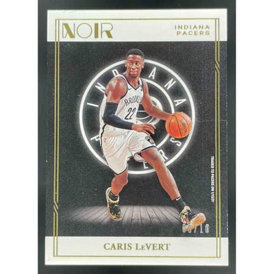2020-21 Panini Noir Gold #21 Caris LeVert Association Edition /10