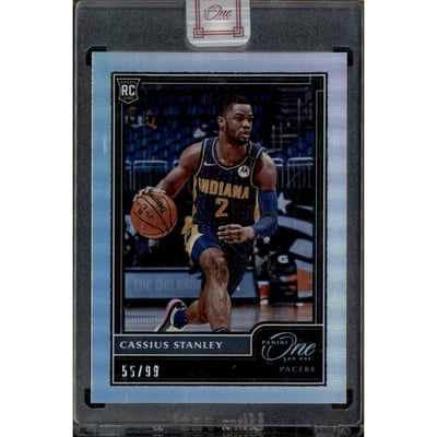 2020-21 Panini One and One #135 Cassius Stanley RC