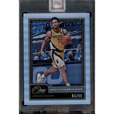 2020-21 Panini One and One #37 Malcolm Brogdon