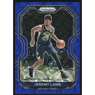 2020-21 Panini Prizm Prizms Choice Blue #96 Jeremy Lamb