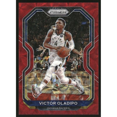 2020-21 Panini Prizm Prizms Choice Red #100 Victor Oladipo