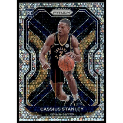 2020-21 Panini Prizm Prizms Fast Break #285 Cassius Stanley