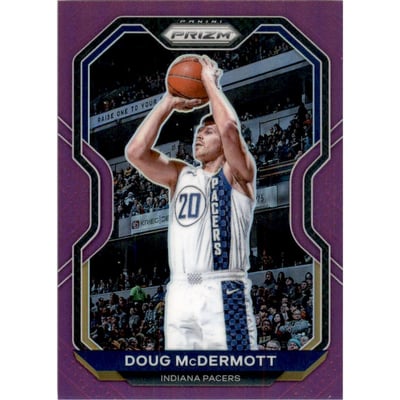 2020-21 Panini Prizm Prizms Purple #43 Doug McDermott
