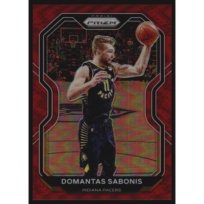 2020-21 Panini Prizm Prizms Red #23 Domantas Sabonis