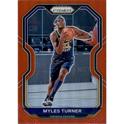 2020-21 Panini Prizm Prizms Red #240 Myles Turner