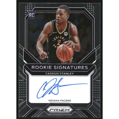 2020-21 Panini Prizm Rookie Signatures #48 Cassius Stanley