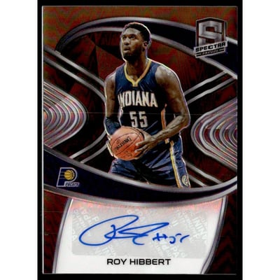 2020-21 Panini Spectra Signatures #32 Roy Hibbert/49
