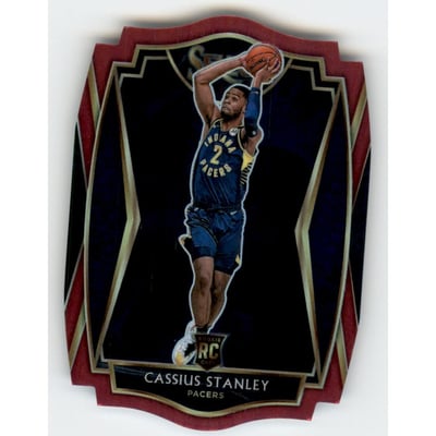 2020-21 Select Prizms Maroon Die Cut #199 Cassius Stanley