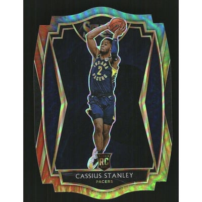 2020-21 Select Prizms Tie Dye Die Cut #199 Cassius Stanley
