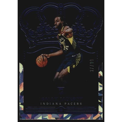 2021-22 Crown Royale Crystal Blue #73 Isaiah Jackson