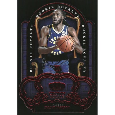 2021-22 Crown Royale Rookie Royalty Asia Red #11 Isaiah Jackson