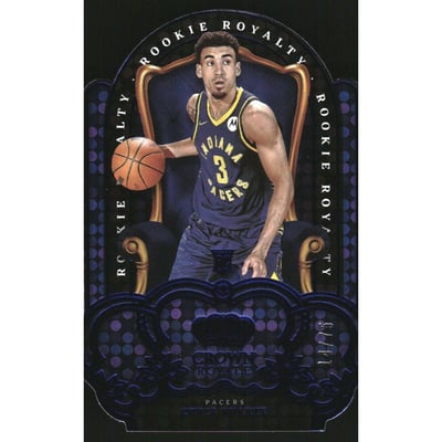 2021-22 Crown Royale Rookie Royalty Blue #36 Chris Duarte