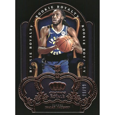 2021-22 Crown Royale Rookie Royalty #11 Isaiah Jackson