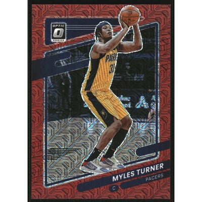 2021-22 Donruss Optic Choice Red #36 Myles Turner
