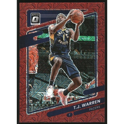 2021-22 Donruss Optic Choice Red #44 T.J. Warren