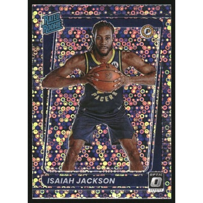 2021-22 Donruss Optic Fast Break Holo #167 Isaiah Jackson
