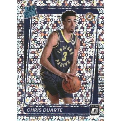 2021-22 Donruss Optic Fast Break Holo #173 Chris Duarte