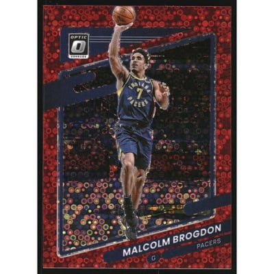 2021-22 Donruss Optic Fast Break Red #23 Malcolm Brogdon
