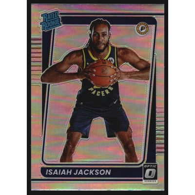 2021-22 Donruss Optic Holo #167 Isaiah Jackson