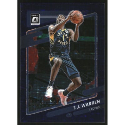 2021-22 Donruss Optic Purple Stars FOTL #44 T.J. Warren