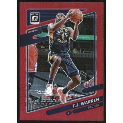2021-22 Donruss Optic Red #44 T.J. Warren
