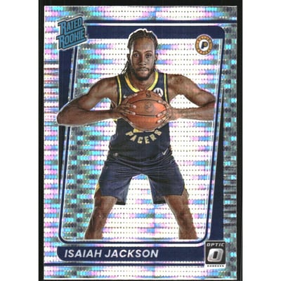 2021-22 Donruss Optic Target Box Set #167 Isaiah Jackson