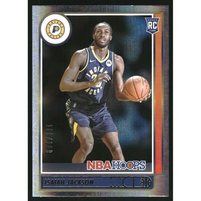 2021-22 Hoops Premium Box Set #223 Isaiah Jackson