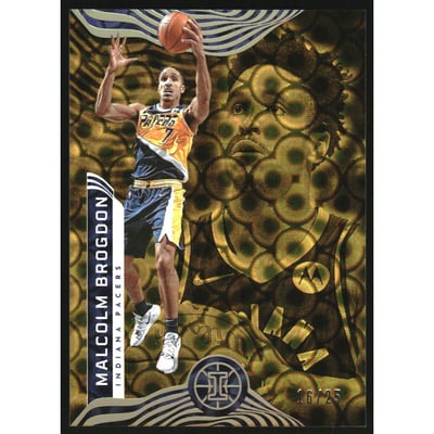 2021-22 Panini Illusions Trophy Collection Asia Gold #48 Malcolm Brogdon
