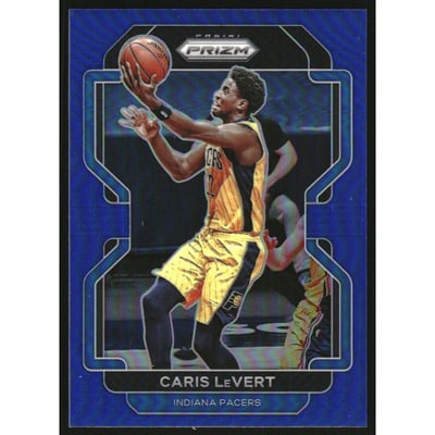 2021-22 Panini Prizm Prizms Blue #147 Caris LeVert