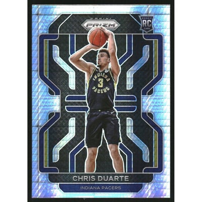 2021-22 Panini Prizm Prizms Hyper #315 Chris Duarte