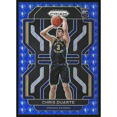 2021-22 Panini Prizm Prizms NBA 75th Anniversary #315 Chris Duarte