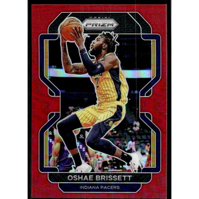 2021-22 Panini Prizm Prizms Red #138 Oshae Brissett