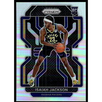2021-22 Panini Prizm Prizms Silver #309 Isaiah Jackson
