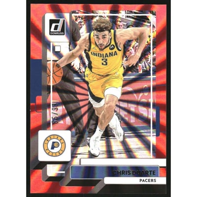 2022-23 Donruss Holo Red Laser #48 Chris Duarte