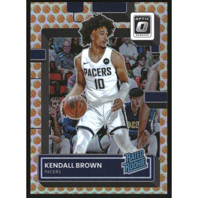2022-23 Donruss Optic Basketballs Parallel #217 Kendall Brown RR