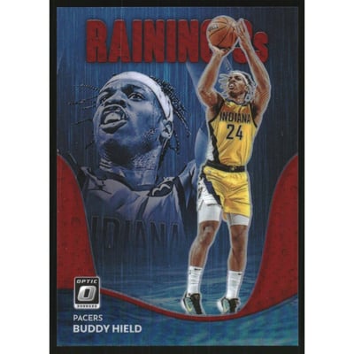 2022-23 Donruss Optic Raining 3s Red #3 Buddy Hield