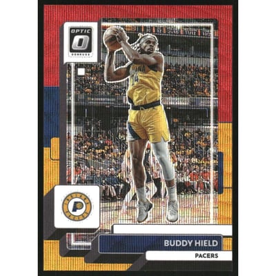 2022-23 Donruss Optic Red and Gold Wave #95 Buddy Hield