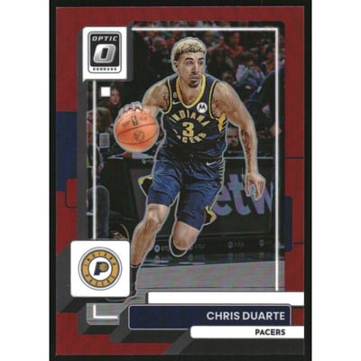 2022-23 Donruss Optic Red #105 Chris Duarte