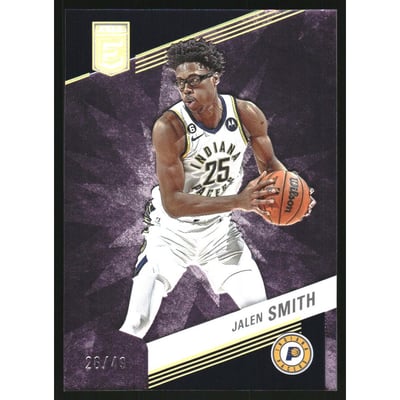 2022-23 Elite Purple #166 Jalen Smith
