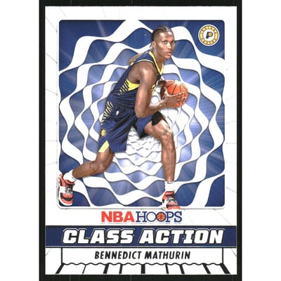 2022-23 Hoops Class Action #6 Bennedict Mathurin
