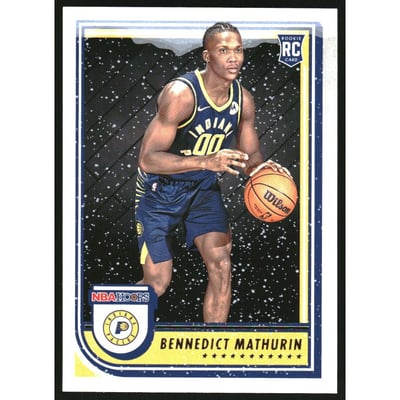 2022-23 Hoops Winter #236 Bennedict Mathurin