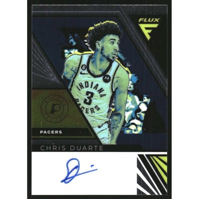 2022-23 Panini Flux Flux Signatures #12 Chris Duarte