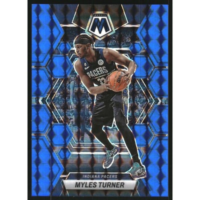 2022-23 Panini Mosaic Mosaic Blue #36 Myles Turner