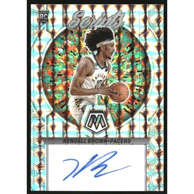 2022-23 Panini Mosaic Rookie Scripts #13 Kendall Brown