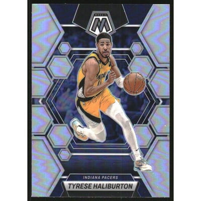 2022-23 Panini Mosaic Silver #162 Tyrese Haliburton